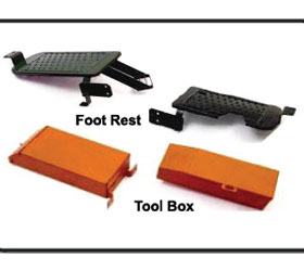 Foot Rest Tool Box